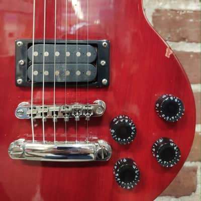 Jay Turser Mini Les Paul Electric Guitar 2002-2012 - Ruby Red image 2