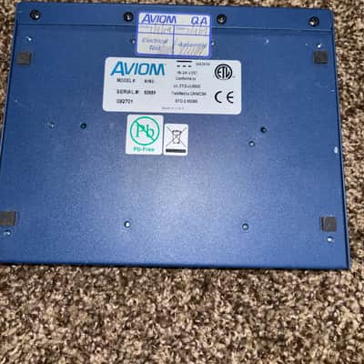 Aviom A-16II Personal Mixers w/ A-Net Hub, Set of 7 image 7