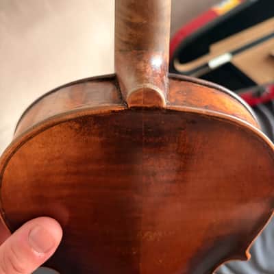 1920 vintage anonymous german “model Stradivari” style + hard case image 7