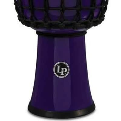 Lp 7-inch Rope Tuned Circle Djembe With Perfect-pitch Head - Purple image 2