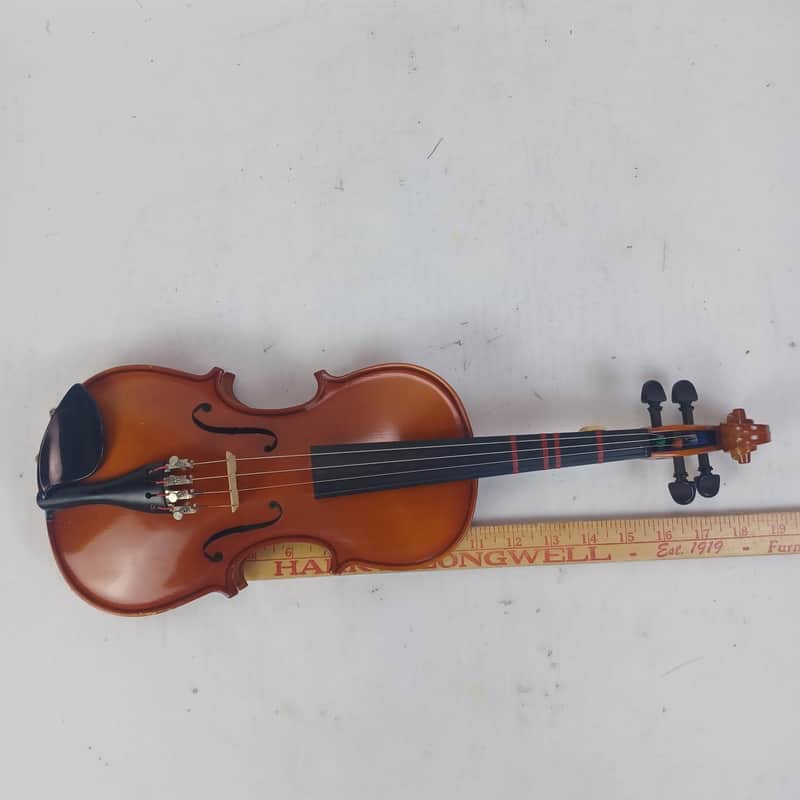 1/4-Size Glaesel VI30E1 Violin +Case +Bow Ser#:E2420 02/99 Antonius Stradivarius image 1