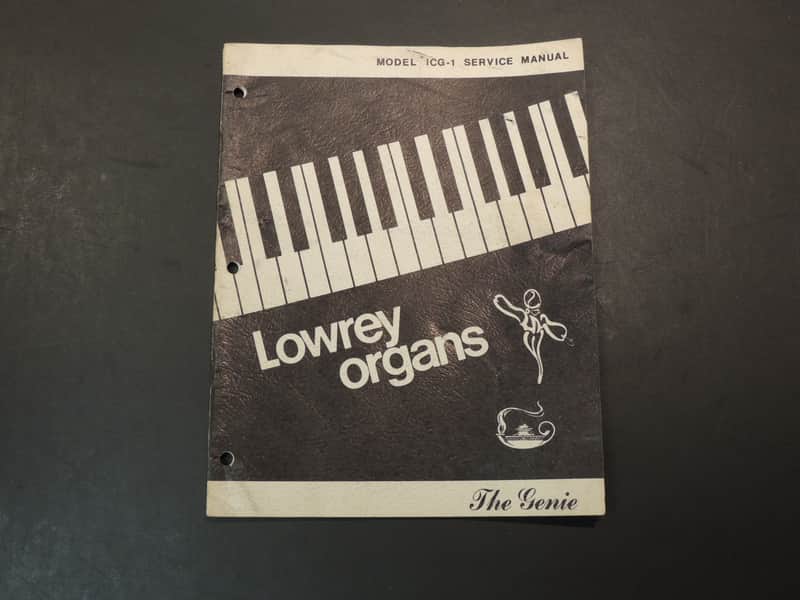 Lowrey Model ICG-1 Service Manual