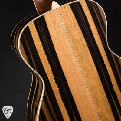 2025 - Bourgeois Eddie's Guitars Exclusive Limited Edition OM - Sinker Redwood & Macassar Ebony #3 of 6 image 13