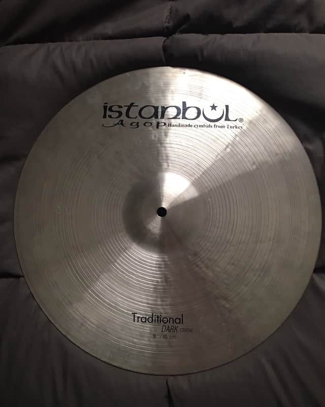Istanbul Agop 18" Traditional Dark Crash Cymbal image 1