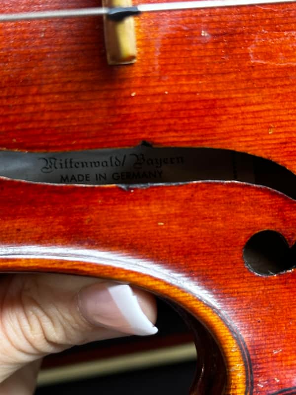 Vintage Andrew Schroetter Violin Made In Germany 4/4 | Reverb