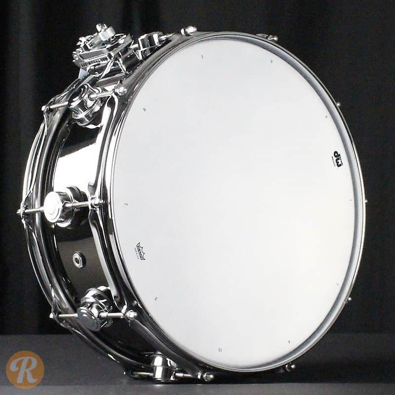 DW Collector's Series Black Nickel Over Brass 5.5x14" Snare Drum image 5
