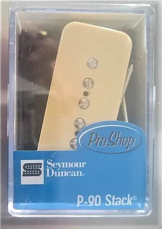 Seymour Duncan P90 Stack Soapbar Bridge Position 2024 - Creme image 1