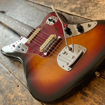 Fender Japan 1995 Jaguar Grunge-Era '66 Reissue MIJ FujiGen Three Tone Sunburst MIJ image 1
