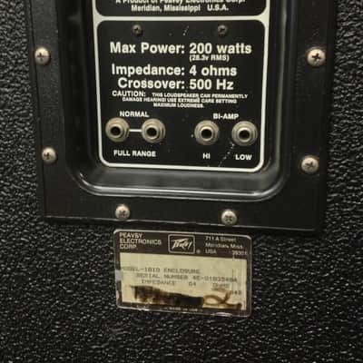 Peavey 1810 Bass Guitar Speaker Cabinet image 5