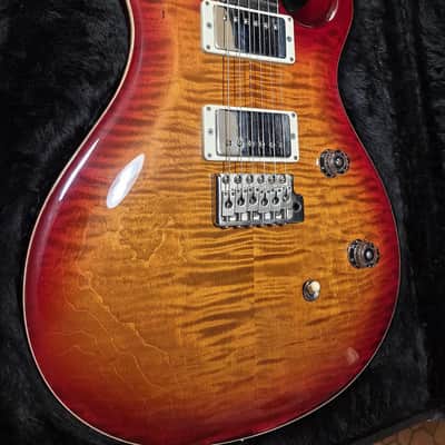 PRS CE 24 2018 - cherry sunburst with PRS Hardshell Case image 1