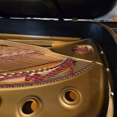 Steinway & Sons 9ft Model D 1974 - Satin Ebony image 8