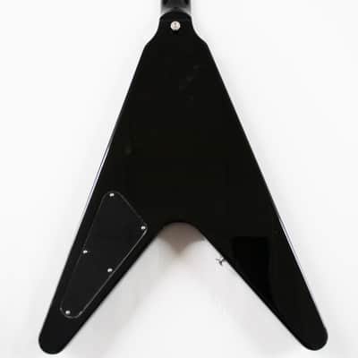 Gibson 80s Flying V Solidbody Electric Guitar - Ebony image 9