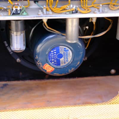 1960 Fender Vibrolux 5Y3GT Tweed tube-amp  image 12