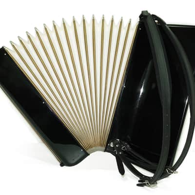 Hohner Verdi VM Piano Accordion 120 Bass, made in Germany, Straps and Hard Case, Vintage Original Musical Instrument, 2720 image 8