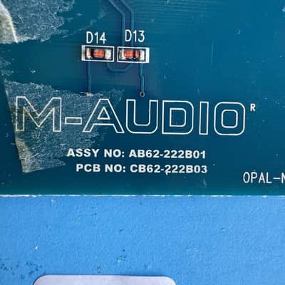 M-AUDIO AXIOM PRO 49 Keyboard MIDI Controller Part: Keypad Board & Number Pad image 8