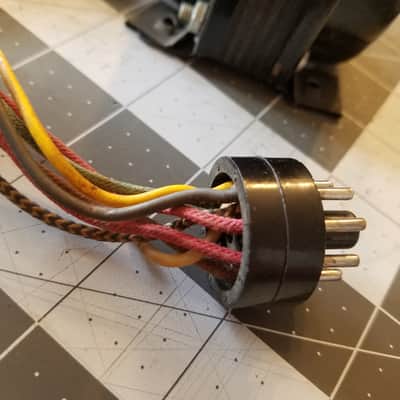 Electronics Components Corporation D-9.263D Transformer 245-0-245 / 6.3 V Majestic / Wilcox-Gay / Recordio Vintage Power Octal plug 9263 Tested Tube Amp Project 1954 image 9