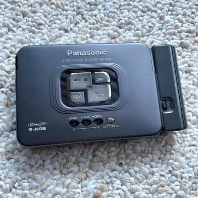 Panasonic SX45 Walkman Cassette Player, EX Gray ! Working ! image 2