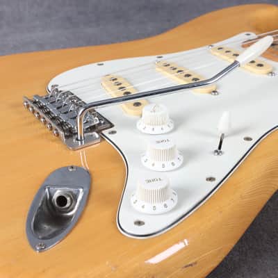 Maya S Style Electric Guitar - MIJ - Natural - 2nd Hand image 16