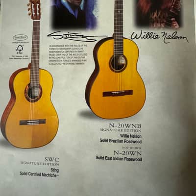 Martin Special Limited Edition Brochure Catalog 1999 CEO-3 SWD D-40DM Roger McQuinn Don McLean D-28GE Stephen Stills D-45 EMP-2 Steve Howe SWC Sting N-20WNB Willie Nelson Mini image 8