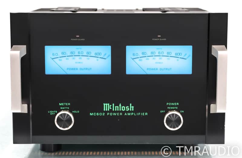 McIntosh MC602 600-Watt Stereo Solid State Power Amplifier image 1
