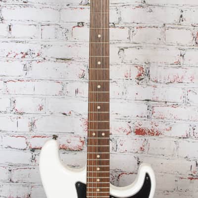 Squier - 2018 Contemporary Active Stratocaster HH Electric Guitar Olympic White - USED image 8