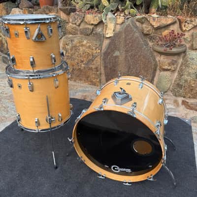 Ludwig Classic Maple 3 pc Drum Set kit -Natural Finish image 11