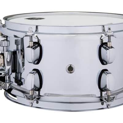 Mapex Mpx 10  In. x5.5 In. Steel Shell Side Snare Drum Steel (MPNST0551CN) image 2