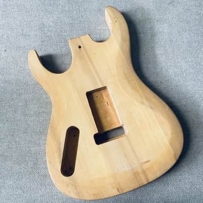 Single Humbucker Guitar Basswood Body DIY Project image 3