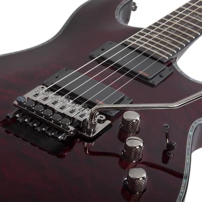 Schecter Hellraiser C-1 FR Black Cherry image 5