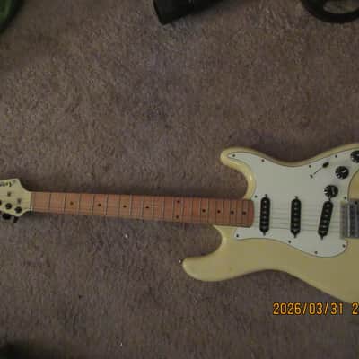 Lotus Stratocaster 1980's - Butter Yellow image 1
