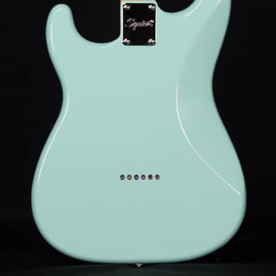 Squier Classic Vibe 50s Stratocaster HT, Maple FB, Surf Green image 3