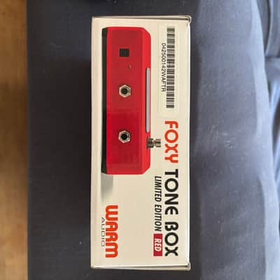 Warm Audio Foxy Tone Box Octave Fuzz Guitar Effects Pedal Limited Edition Red image 8