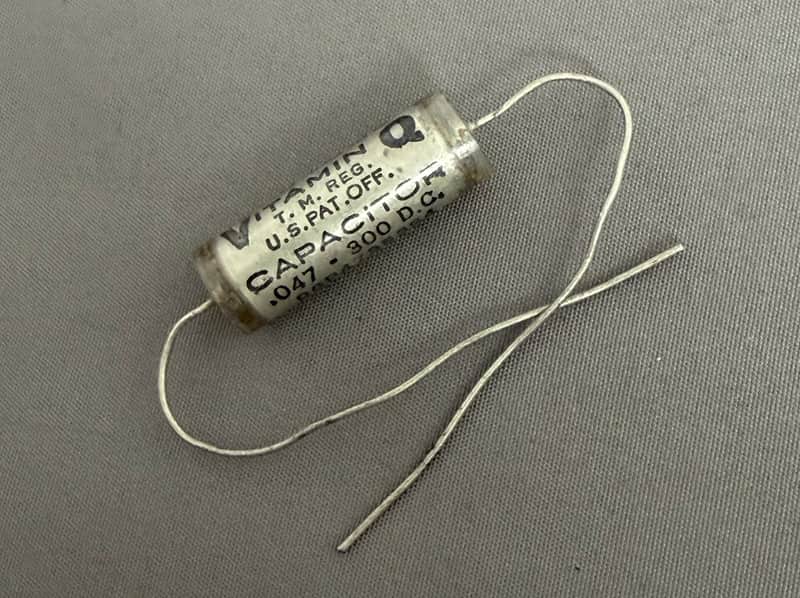 Sprague .047 uF 300V Vitamin Q PIO oil capacitor