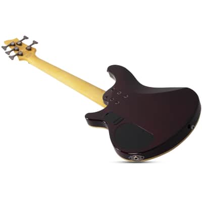 Schecter Omen Extreme-5 5-String Electric Bass - Black Cherry image 3