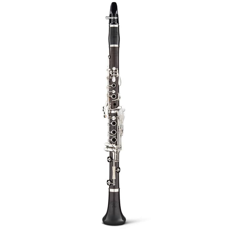 Backun Alpha Plus Grenadilla Student A Clarinet with Removable Eb Key - Silver Plated image 1