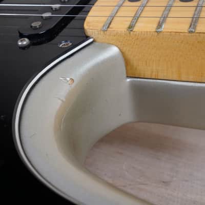 Tokai Silver Star SS50 MIJ 1983 Silver Grey Vintage Japan | Project - Needs Repair | w/ Bag image 6