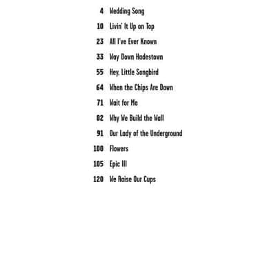 Hadestown Vocal Selections image 2