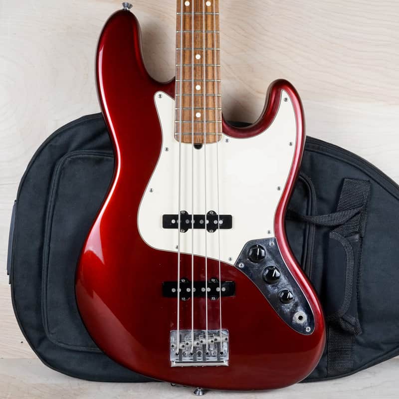 Fender American Standard Jazz Bass 2010 Candy Cola USA w/ Bag image 1
