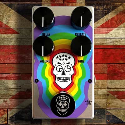 Flattley Boutique Effects Pedals Guitar Silver Range - Nirvana Analogue Delay Pedal image 1