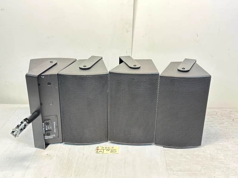ELECTRO-VOICE EVU SERIES CUSTOM LOUD SPEAKER W/8X8 DRIVERS #7145-A(LOT OF 4) THS image 1