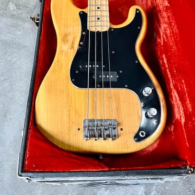 Fender Precision Bass 1976 Natural original vintage USA P image 3