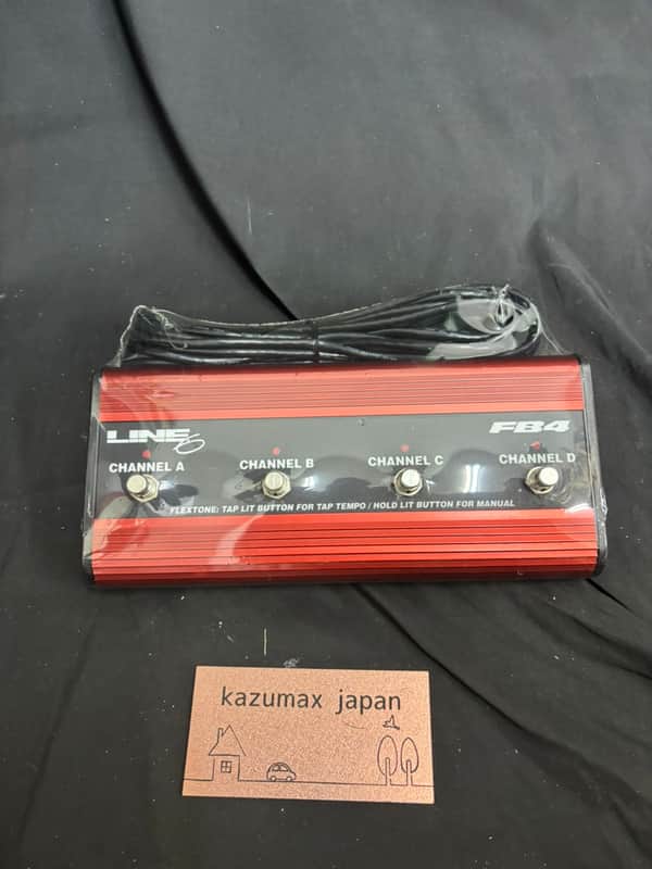 Line 6 FB4 4-Channel Foot Controller for Flextone POD w/ Cable Tested image 1