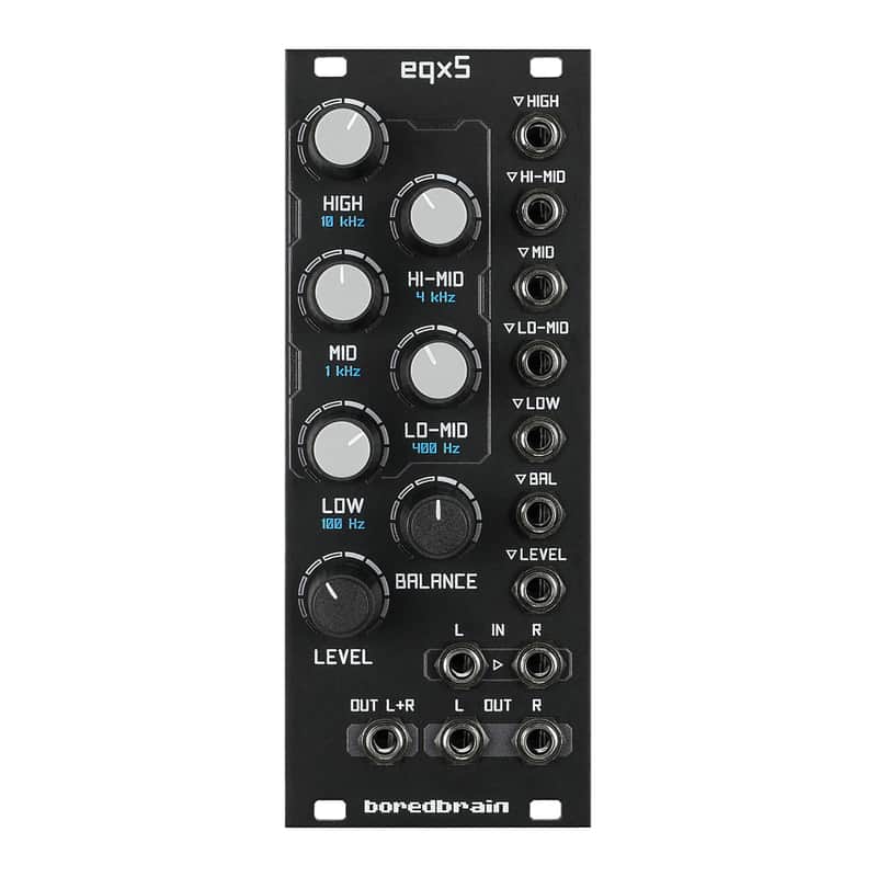 Boredbrain Music EQx5 Eurorack 5 Band EQ Module image 1