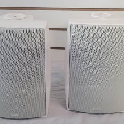 Tannoy DVS-4-WH 4" Coaxial Surface-Mount Loudspeaker for Installation Applications in White image 1