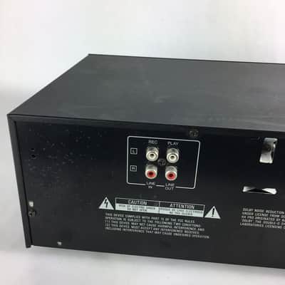 Vintage Kenwood KX-W4050 Stereo Dual Cassette Deck Powers On Does Not Engage image 6