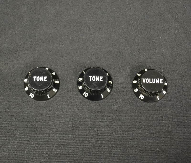 Vintage 1978-80 Fender Stratocaster Knob Set image 1