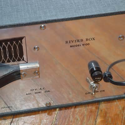 Danelectro Model 9100 Stand Alone Reverb PROJECT AMP U FIX IT as-is image 4