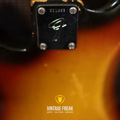 Fender Precision Bass 1968 - Sunburst image 15
