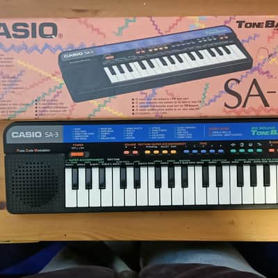 Casio SA-3 1995 - Black image 3