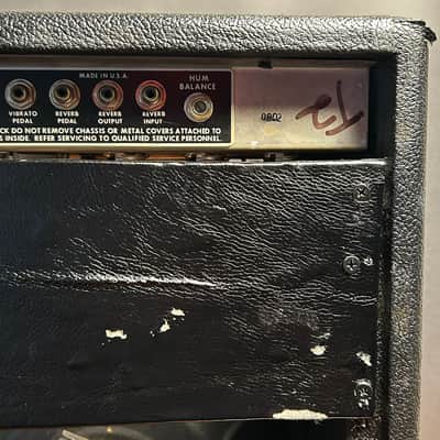 Fender Twin Reverb 2-Channel 100-Watt 2x12" Guitar Combo 1972 - 1976 - Silverface image 13